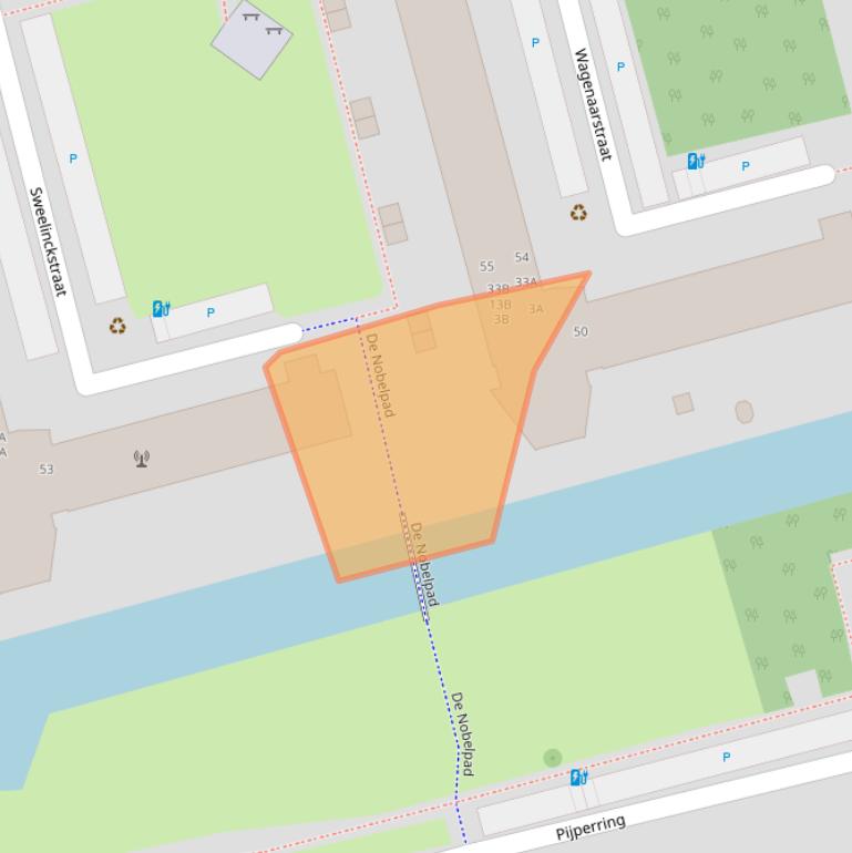 Kaart van postcodegebied 2625VM.