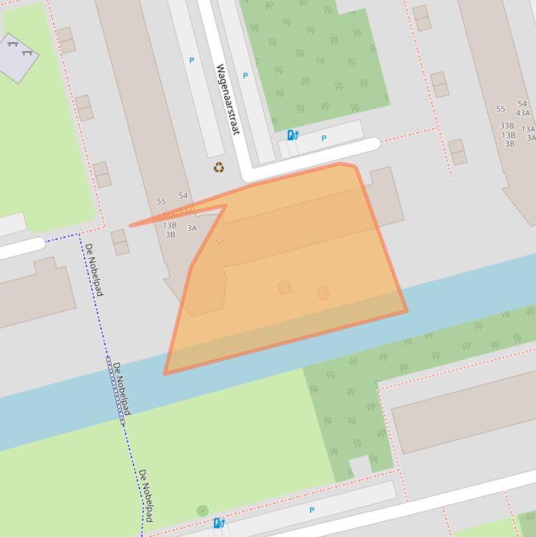 Kaart van postcodegebied 2625VN.