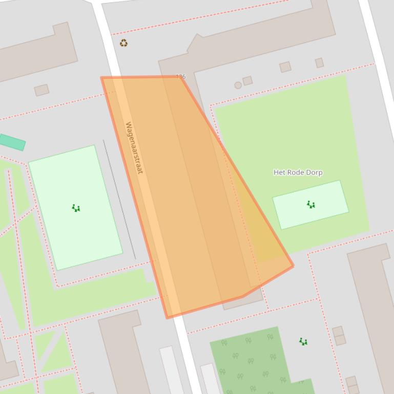 Kaart van postcodegebied 2625VZ.