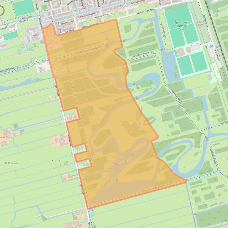 Kaart van postcodegebied 2626NC.