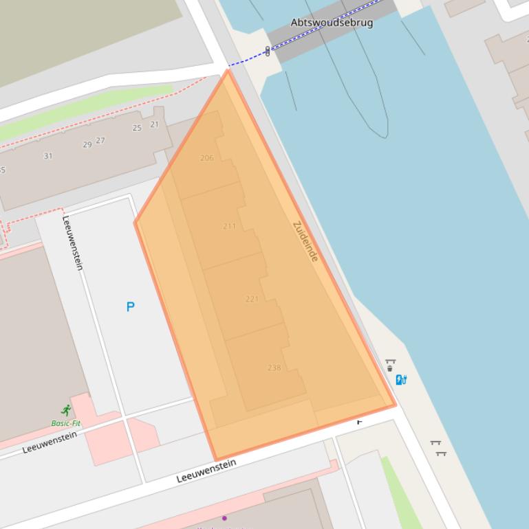 Kaart van postcodegebied 2627CE.