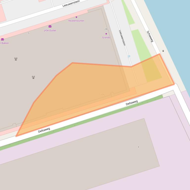 Kaart van postcodegebied 2627CJ.