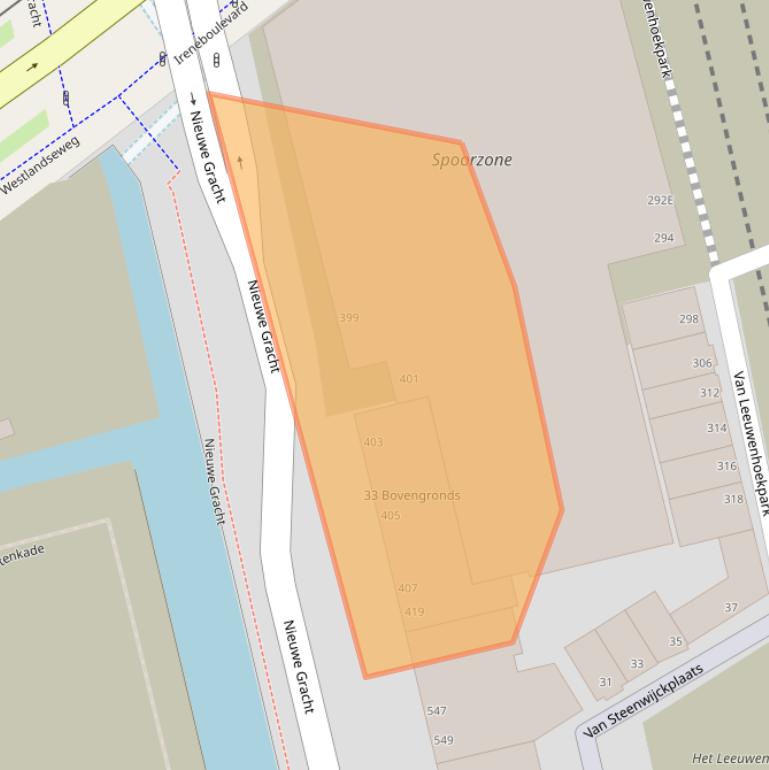 Kaart van postcodegebied 2627CT.