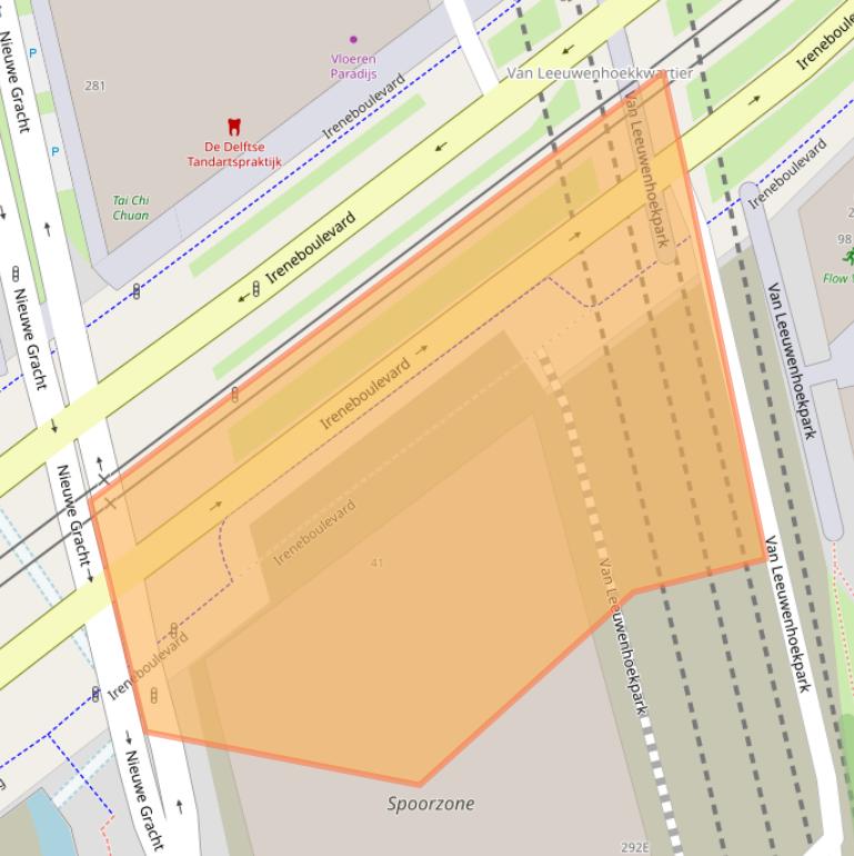 Kaart van postcodegebied 2627CV.