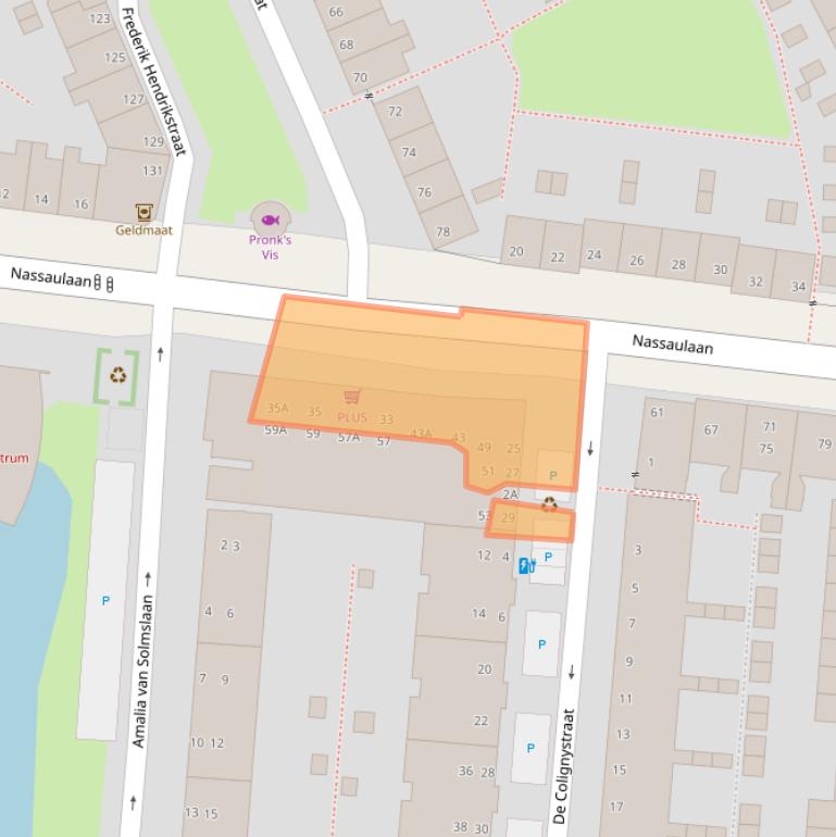 Kaart van postcodegebied 2628GB.