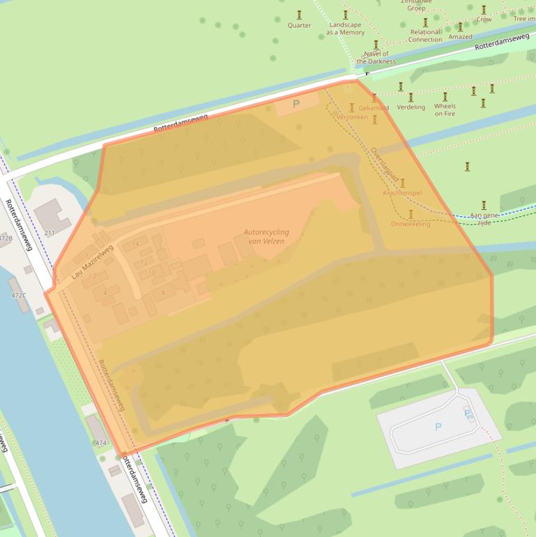 Kaart van postcodegebied 2629HW.