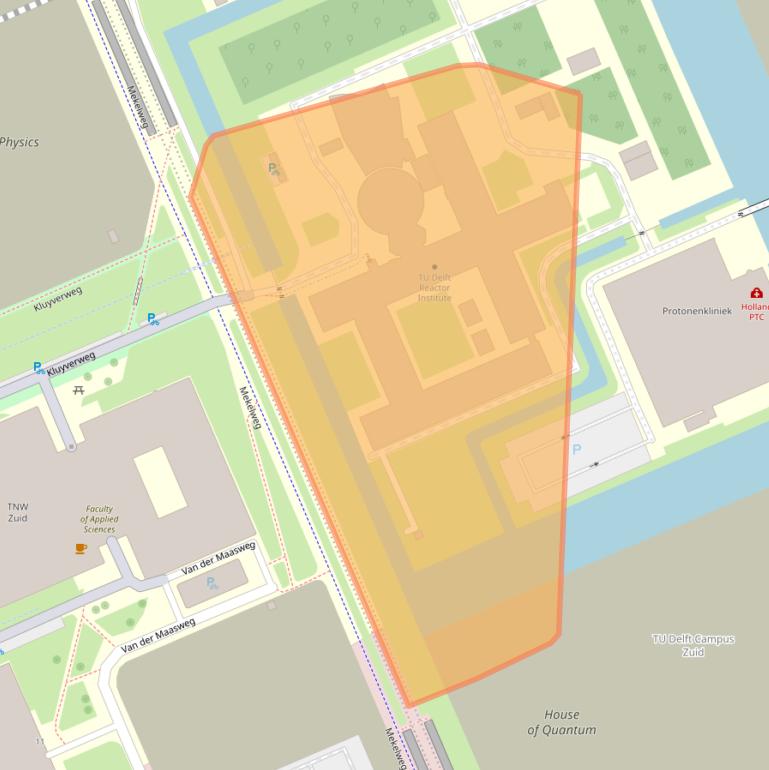 Kaart van postcodegebied 2629JB.