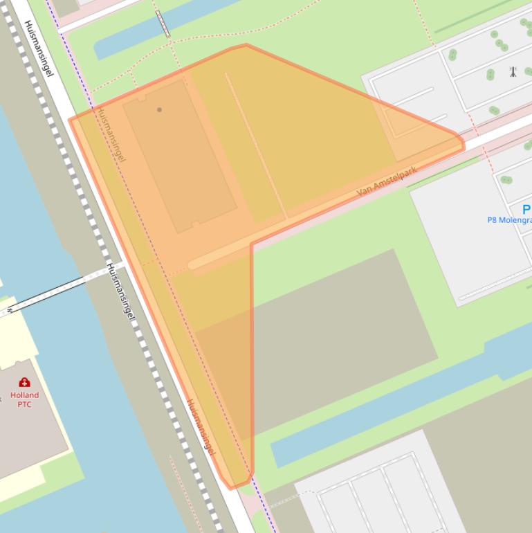 Kaart van postcodegebied 2629JJ.