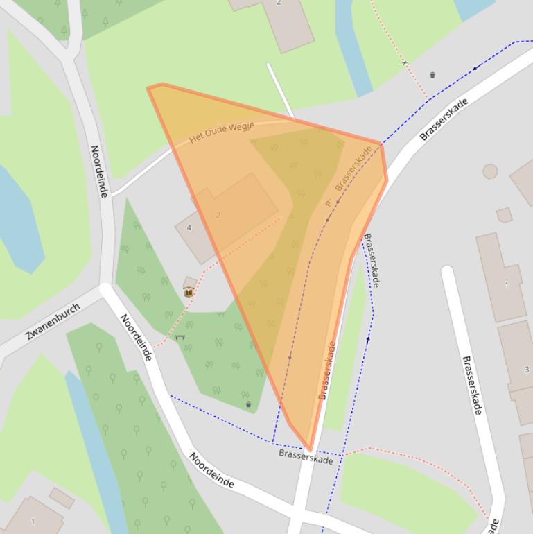 Kaart van postcodegebied 2631KA.