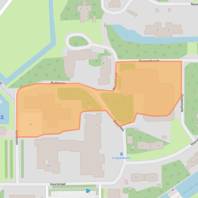 Kaart van postcodegebied 2631KE.