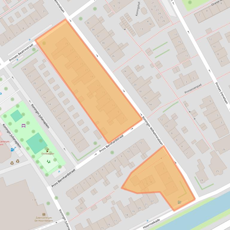 Kaart van postcodegebied 2635HK.