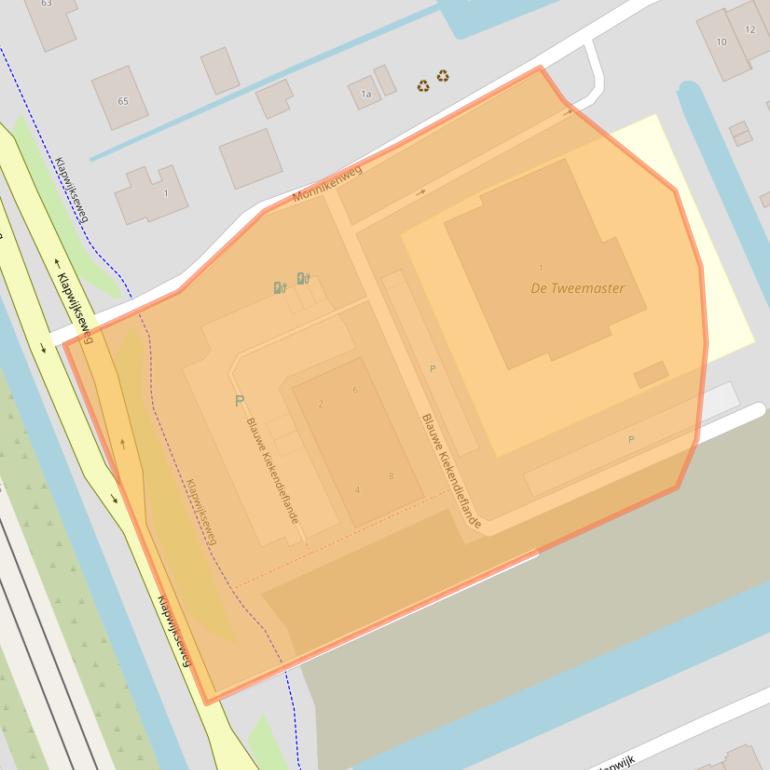 Kaart van postcodegebied 2641MM.