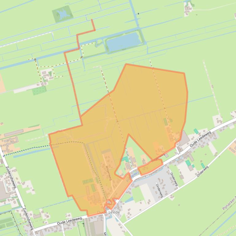 Kaart van postcodegebied 2641NX.