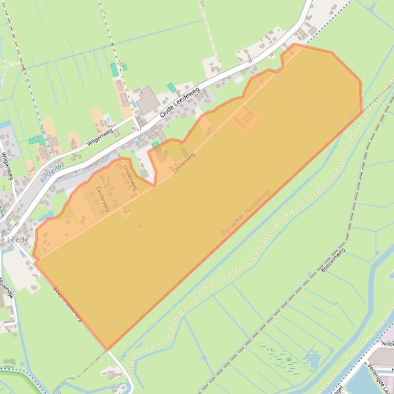 Kaart van postcodegebied 2641NZ.