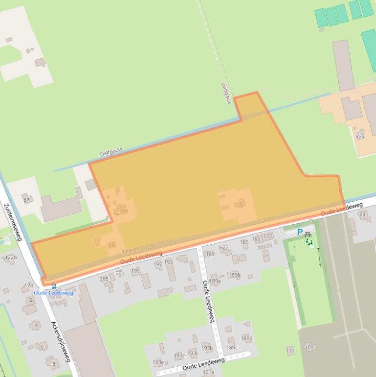 Kaart van postcodegebied 2641SH.