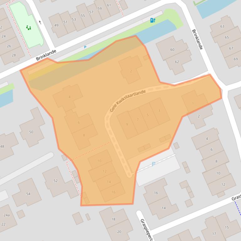 Kaart van postcodegebied 2641SJ.