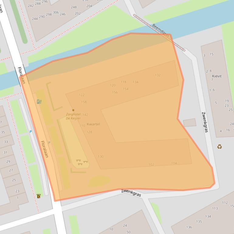 Kaart van postcodegebied 2643HD.