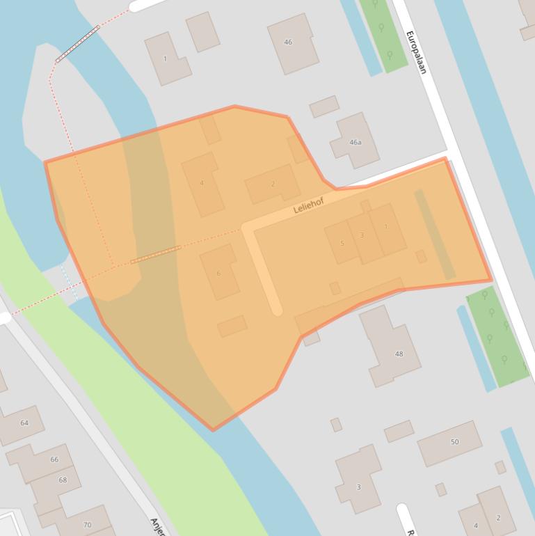 Kaart van postcodegebied 2643MW.