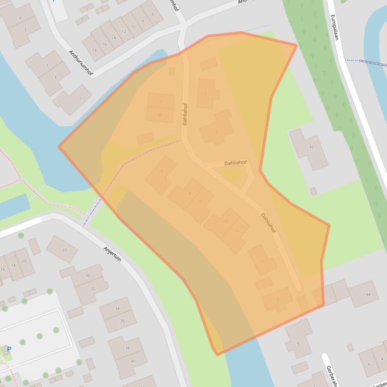 Kaart van postcodegebied 2643MZ.