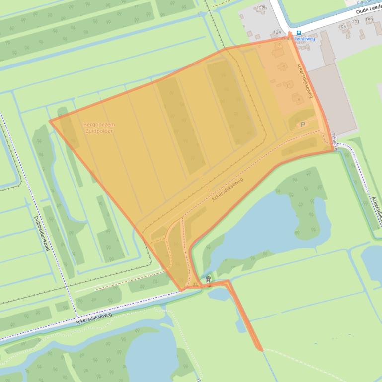 Kaart van postcodegebied 2645BK.