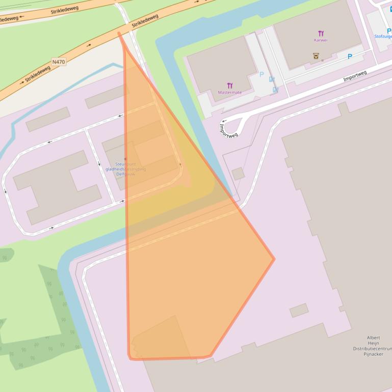 Kaart van postcodegebied 2645BV.