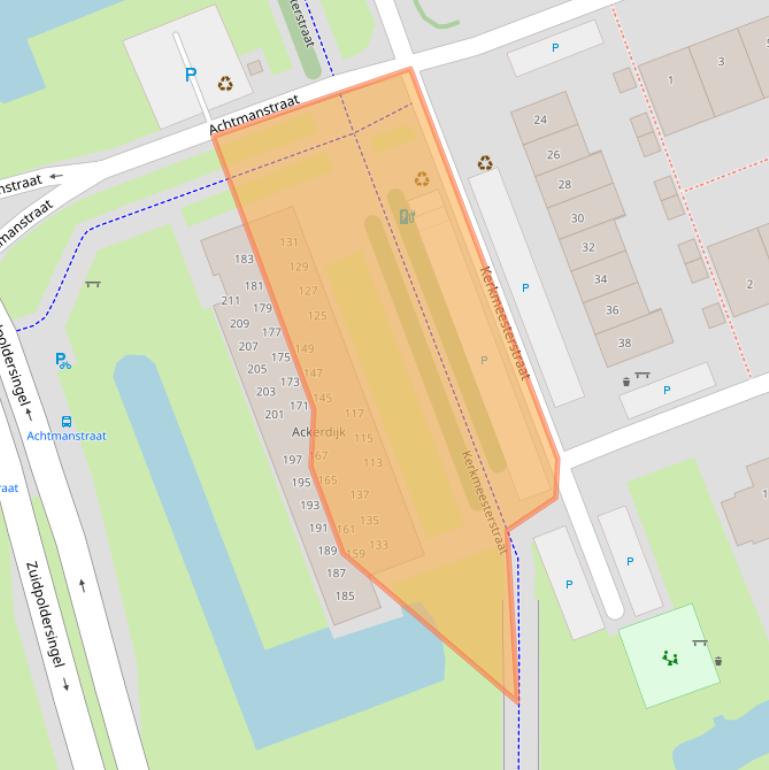 Kaart van postcodegebied 2645LJ.