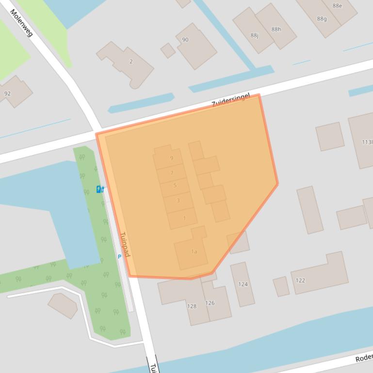 Kaart van postcodegebied 2651AL.