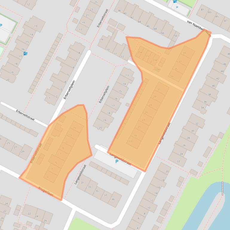 Kaart van postcodegebied 2651GC.