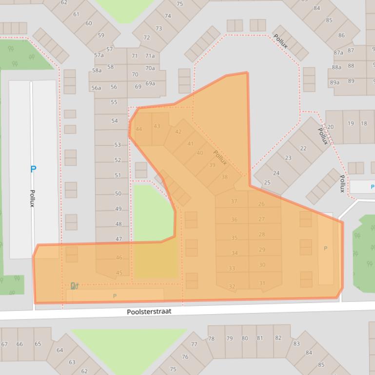 Kaart van postcodegebied 2651HB.