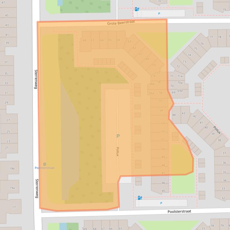 Kaart van postcodegebied 2651HC.