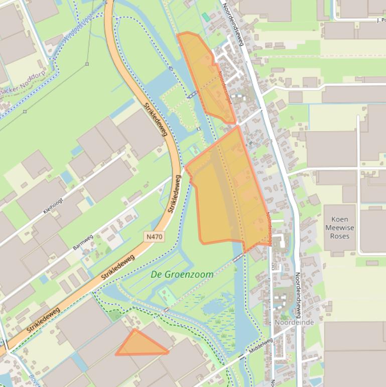 Kaart van postcodegebied 2651LJ.