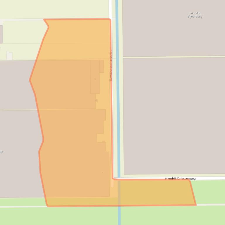 Kaart van postcodegebied 2651NW.