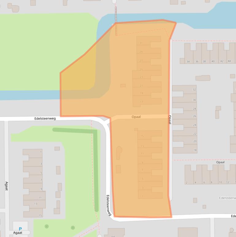 Kaart van postcodegebied 2651SM.