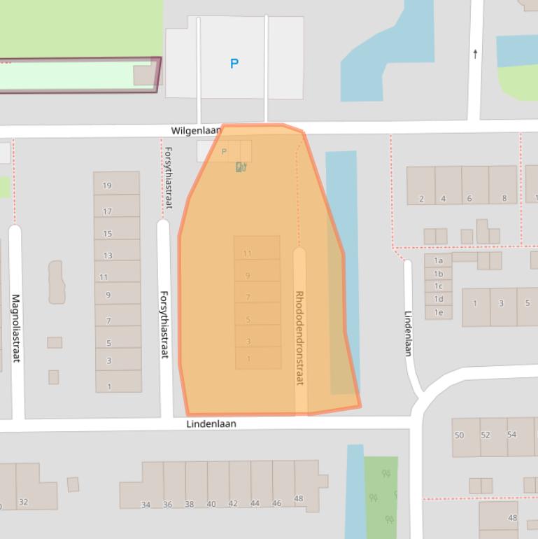 Kaart van postcodegebied 2651TB.