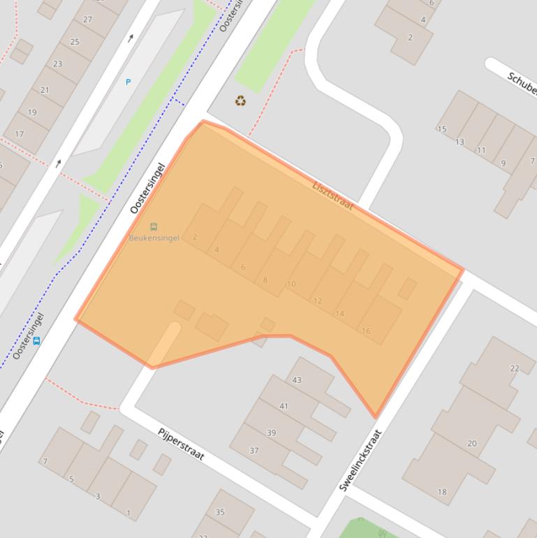 Kaart van postcodegebied 2651VL.