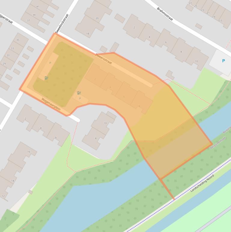 Kaart van postcodegebied 2651VM.