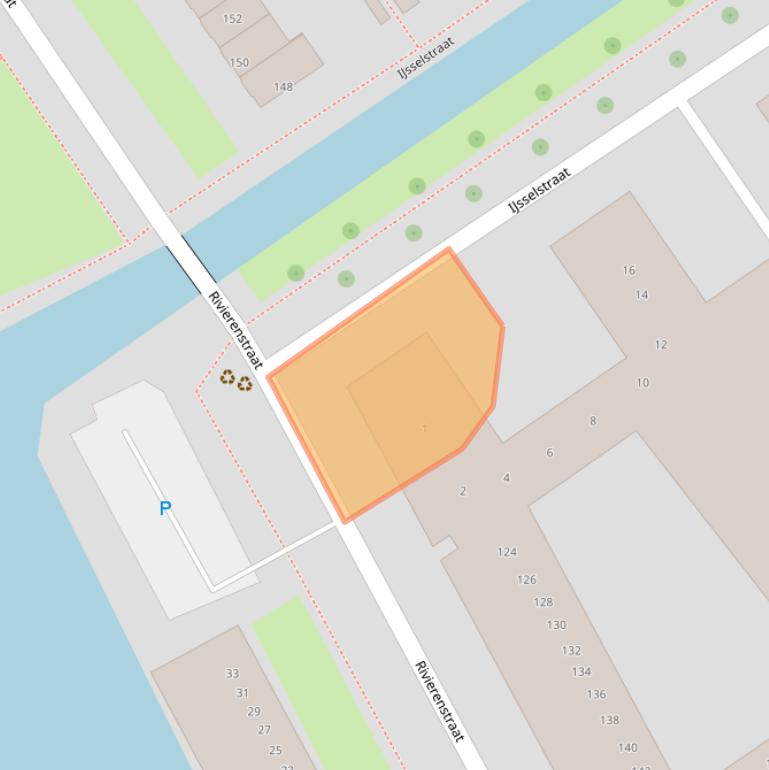 Kaart van postcodegebied 2652DX.