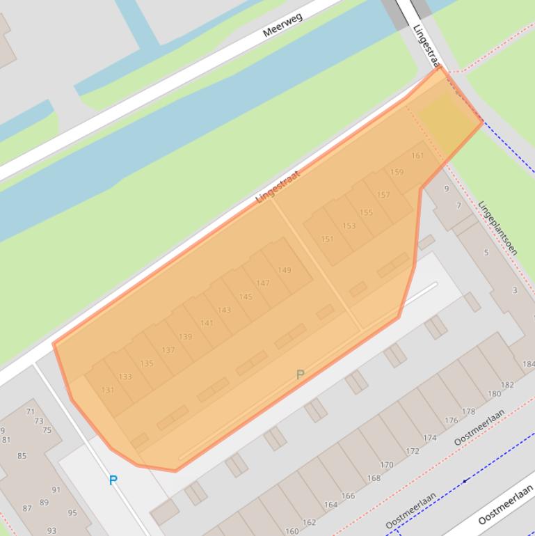 Kaart van postcodegebied 2652EN.