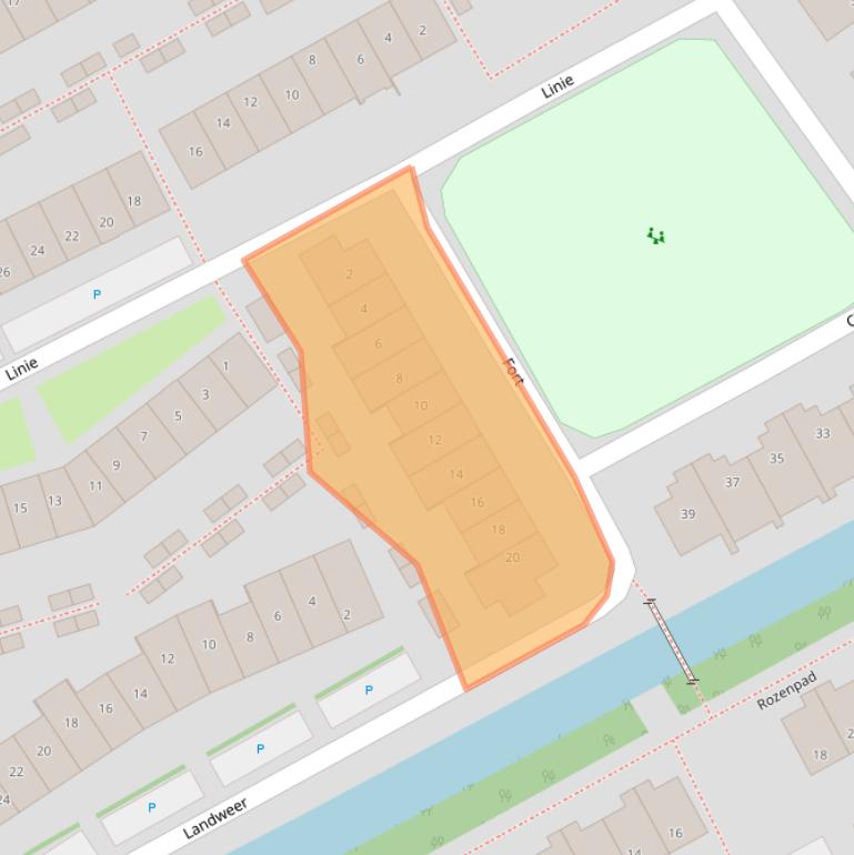 Kaart van postcodegebied 2652HG.