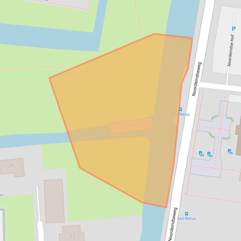 Kaart van postcodegebied 2652JJ.