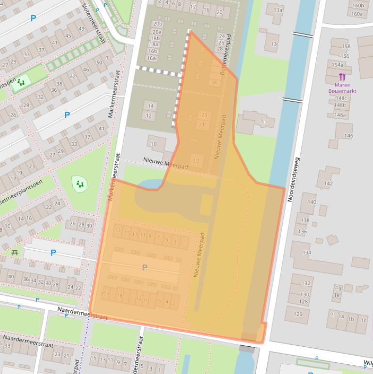 Kaart van postcodegebied 2652JV.