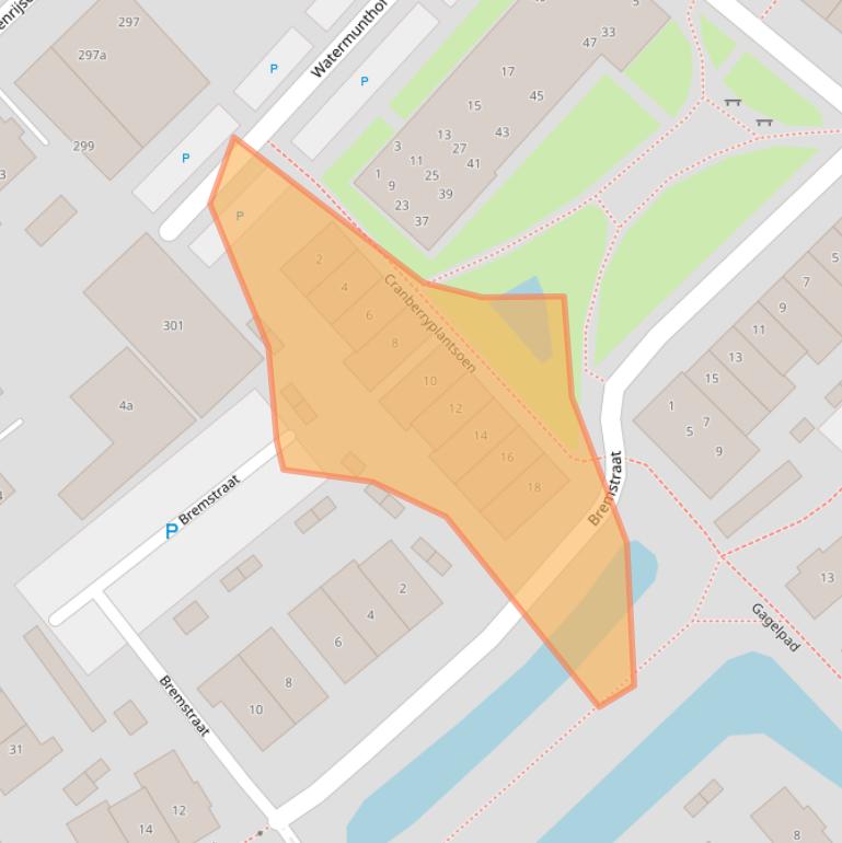 Kaart van postcodegebied 2652MD.