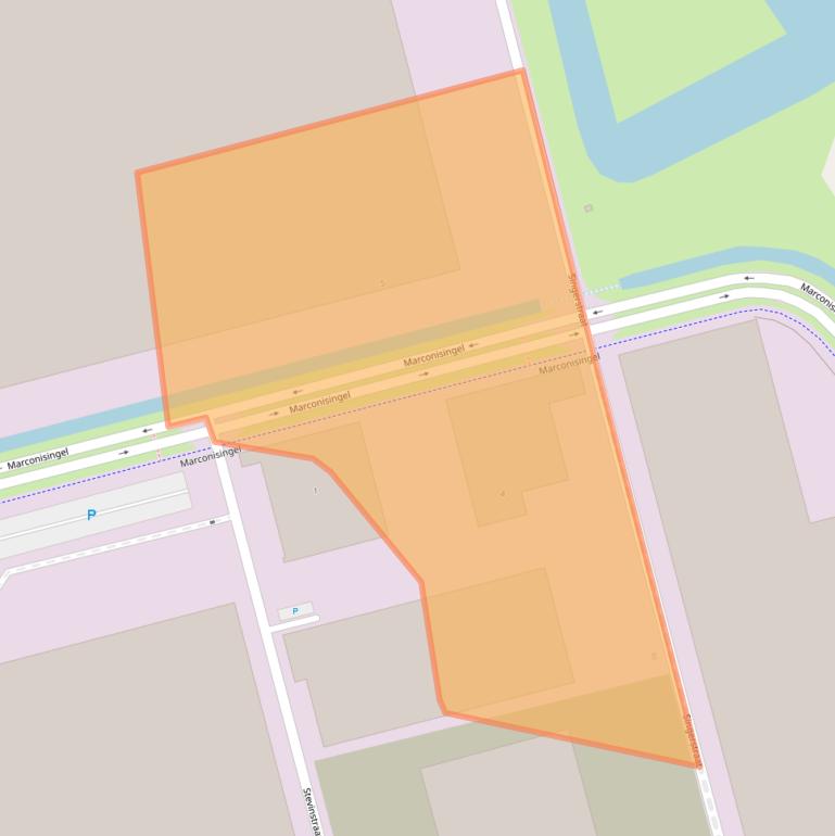 Kaart van postcodegebied 2652XC.