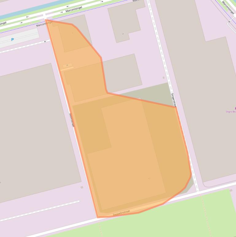 Kaart van postcodegebied 2652XD.