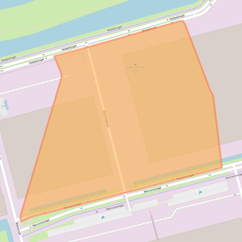 Kaart van postcodegebied 2652XE.