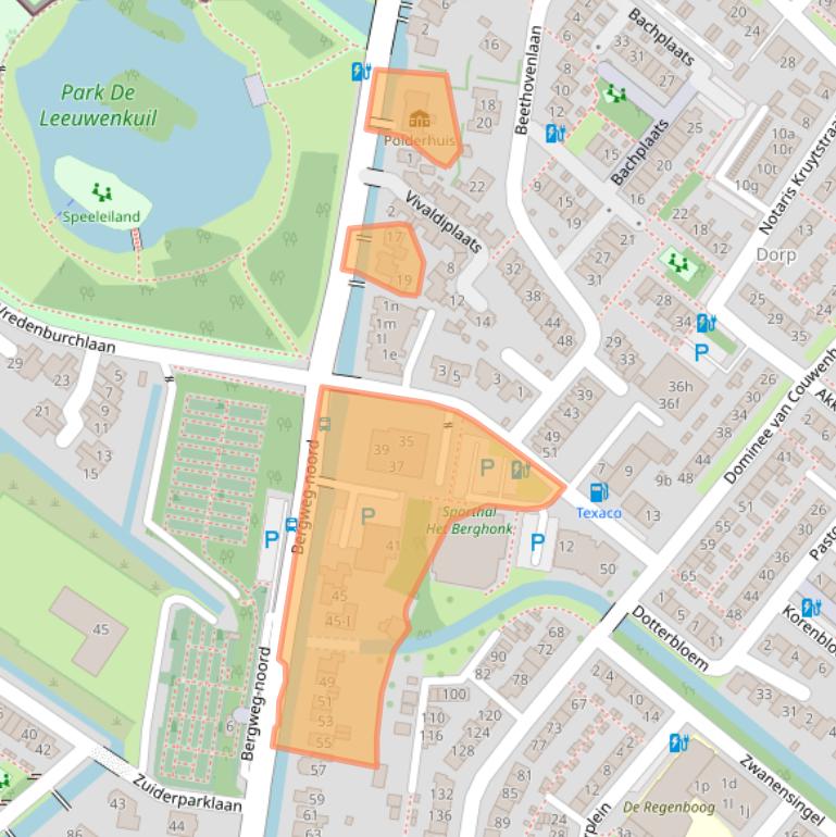 Kaart van postcodegebied 2661CM.