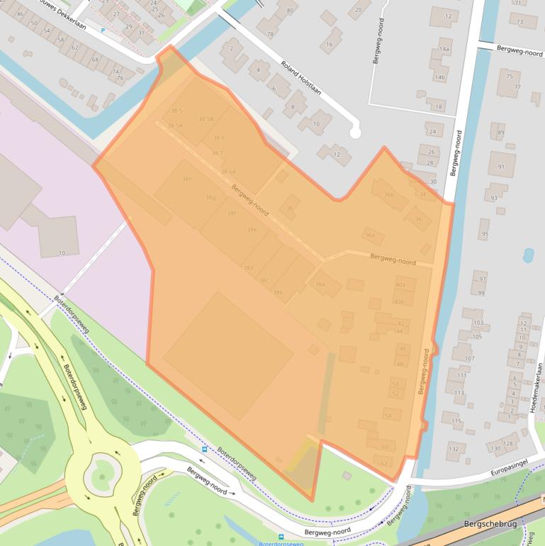 Kaart van postcodegebied 2661CR.