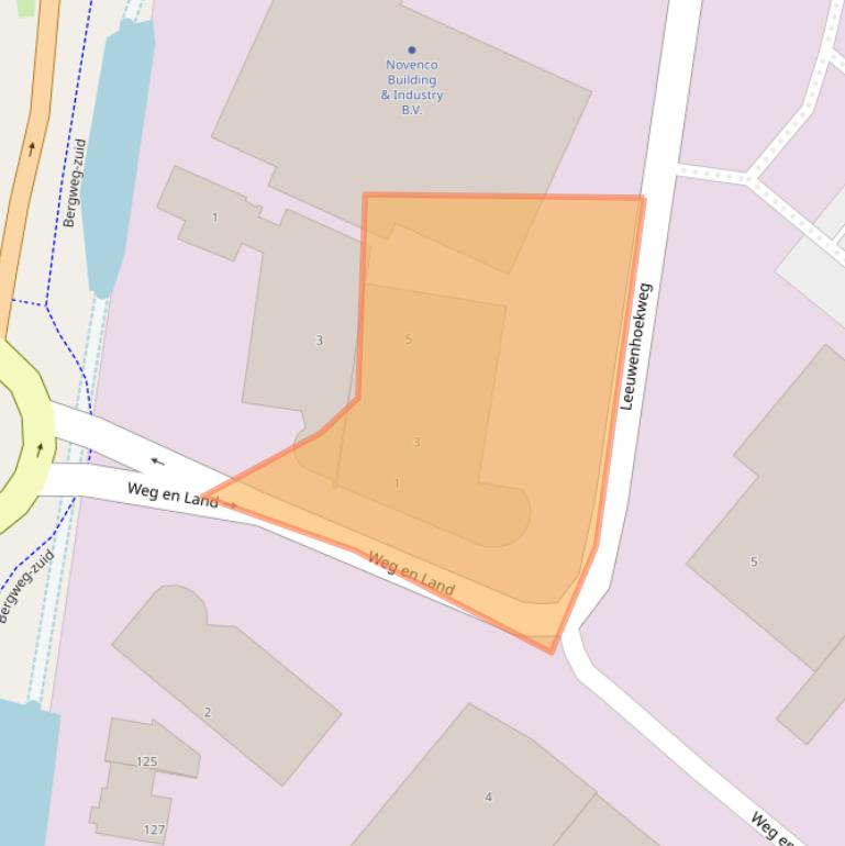 Kaart van postcodegebied 2661DA.