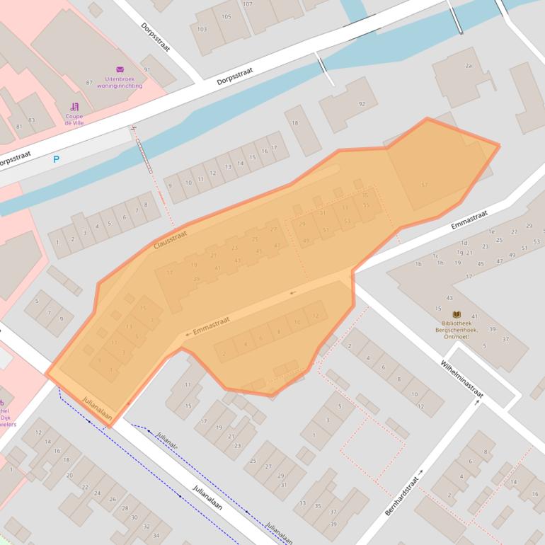 Kaart van postcodegebied 2661ES.