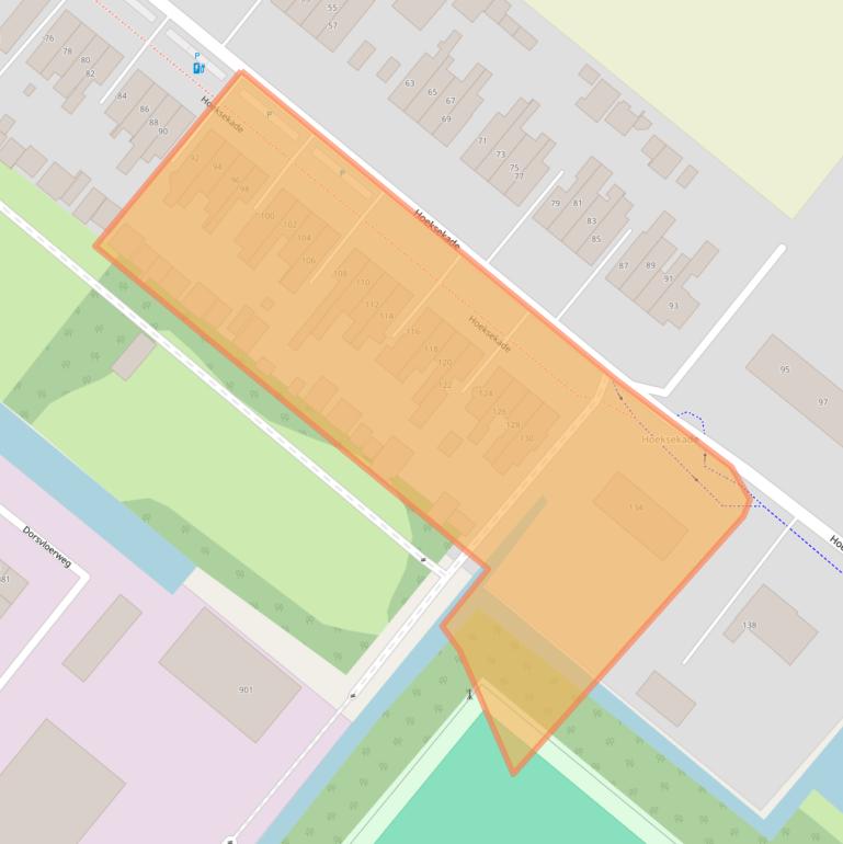 Kaart van postcodegebied 2661GM.